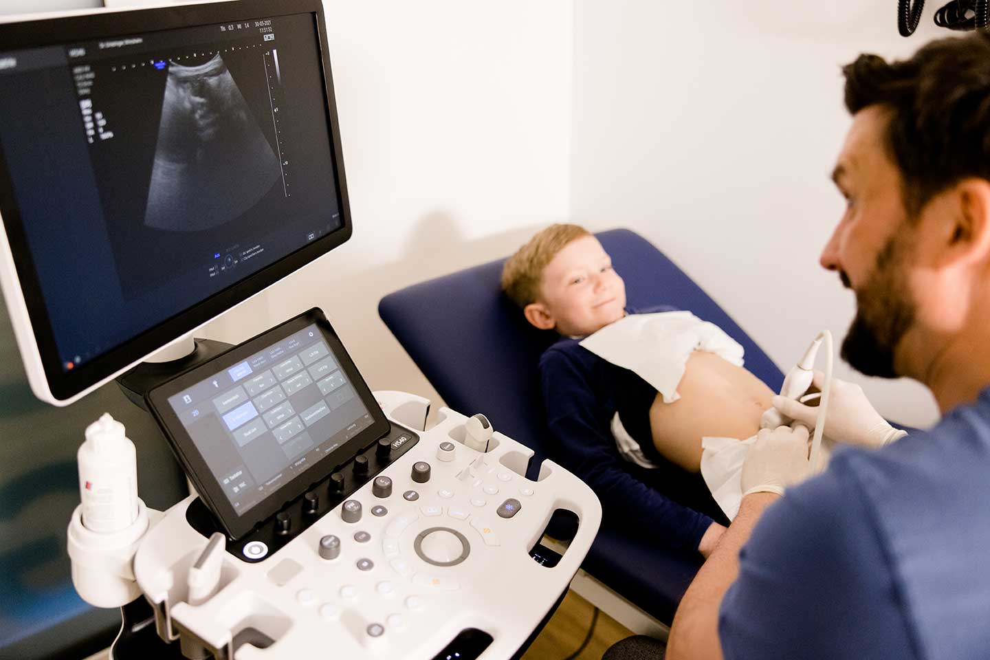 Ultraschall Sonografie Leistungen Kinder- und Jugendmedizin Wimsheim
