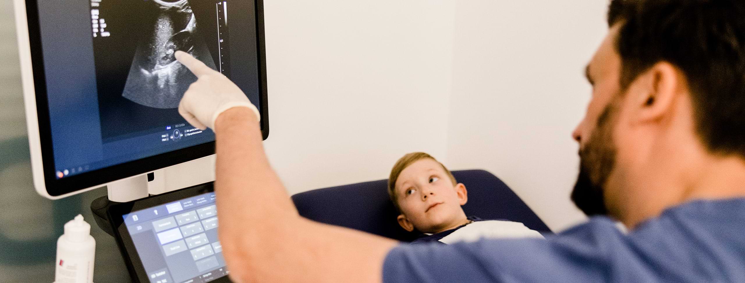 Ultraschalluntersuchung Kinderarzt